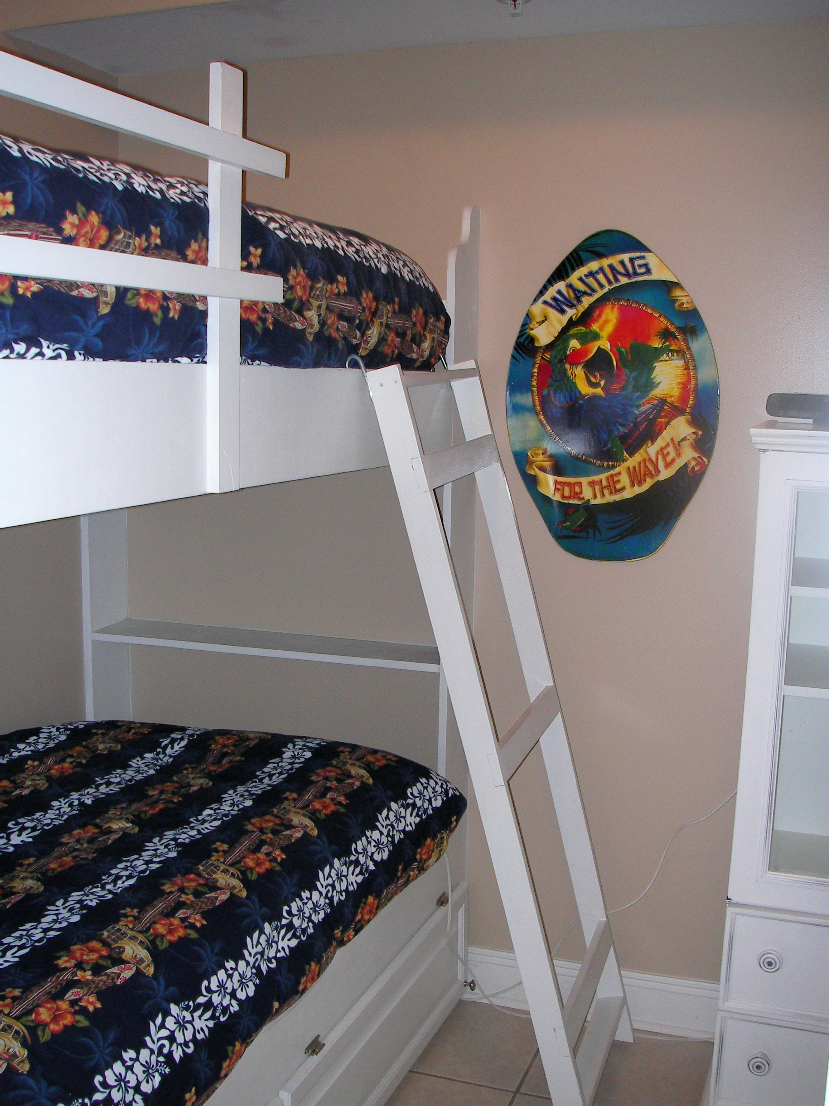 Built-in bunk beds